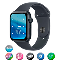 Apple Watch SE 3 44mm M/L 5atm Wifi Bluetooth Gps