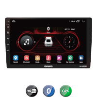 Radio Para Auto Con Pantalla 9'' Aiwa Awa802bs 4x50w Wifi Bt Gps