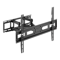 Soporte Para Tv De Pared Aiwa Awwml5a 37" a 80" Brazo Móvil