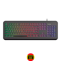 Teclado Gaming Usb A ViewSonic Ku315 Español Membrana Rgb