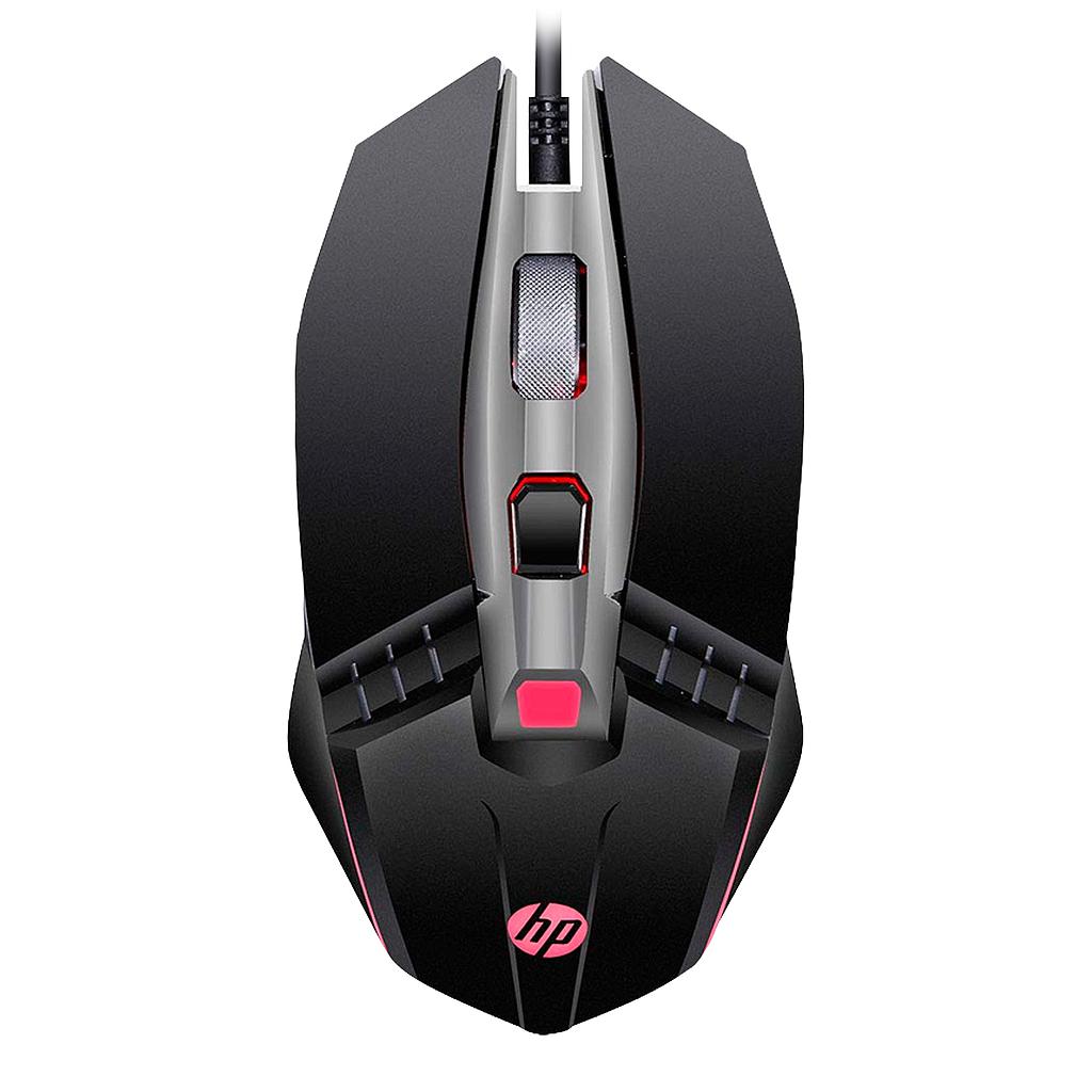 Mouse Gaming Usb A HP M270 Ambidiestro 2400dpi Rgb