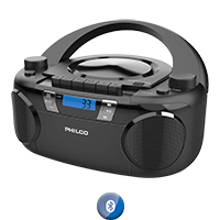 Radio Philco Boombox Bt 12w Estéreo FM CD MP3