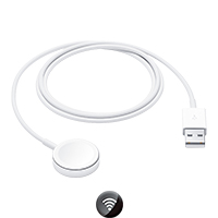 Cargador Inalámbrico Para Apple Watch Cable USB A 1m