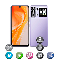 Cubot P90 6,88''+1,72'' 4G 12gb 256gb Triple Cam 64mp