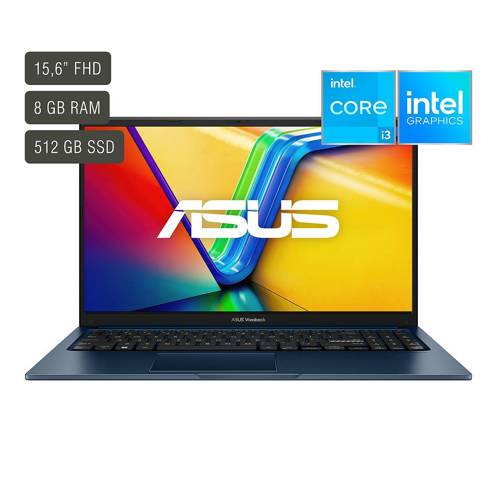 Notebook Asus Vivobook 15,6'' Core I3 8gb 512gb Win11