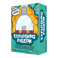 Juego De Mesa Exploding Kittens Exploding Pigeon +7