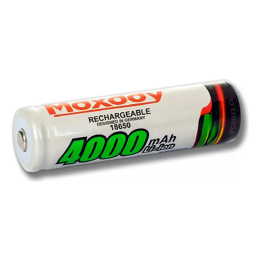 Batería 18650 Recargable Li-ion 3.7 V 4000mah