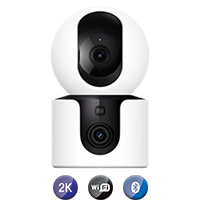 Cámara De Seguridad Xiaomi C300 Dual 360º 2k