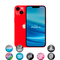 iPhone 14 6,1'' 5G 6gb 256gb Dual Cam 12mp