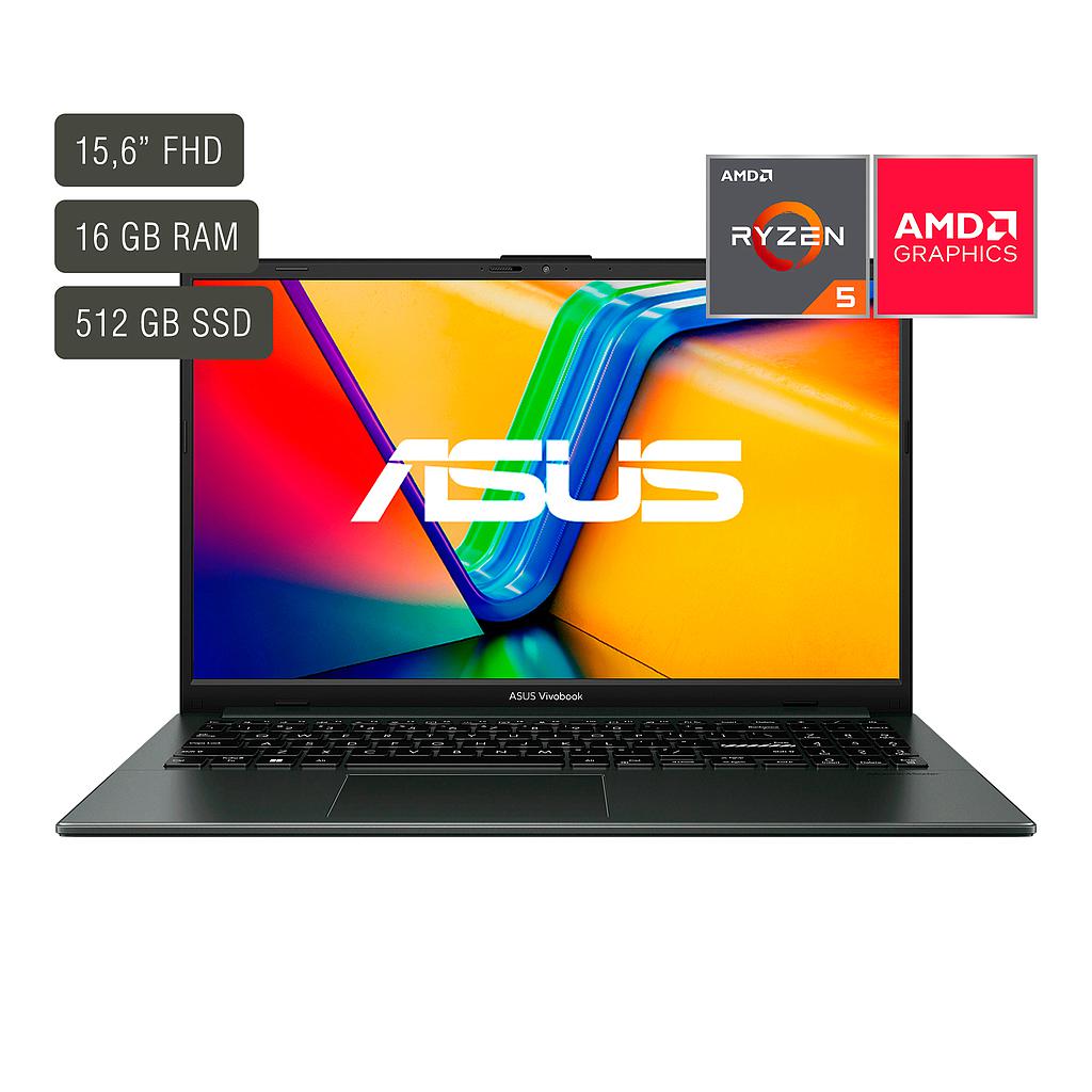 Notebook Asus Vivobook 15,6'' Ryzen 5 16gb 512gb Win11 Pro