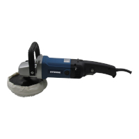 Lustra Pulidora Hyundai Hyp180 1600W 180mm