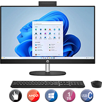 Equipo All In One HP 27'' Ryzen 7 12gb 1tb Win11