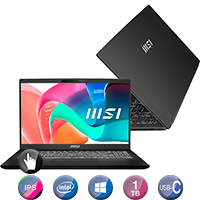 Notebook Msi 15,6'' Core 9 32gb 1tb Win11