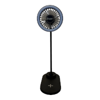 Ventilador Lámpara LED Y Cargador Inalámbrico XO Poppy 3 En 1