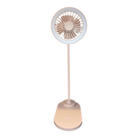 Ventilador Lámpara LED Y Cargador Inalámbrico XO Poppy 3 En 1