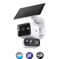 Cámara De Seguridad Tp-Link Tapo C645 Dual Kit Exterior Con Panel Solar 2K 360°
