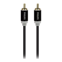 Cable de Audio Philips Swa4121/59 RCA a RCA 1.2mt