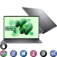 Notebook Dell 13,4'' Táctil Snapdragon X Elite 16gb 1tb Win11
