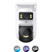 Cámara De Seguridad Xiaomi Cw500 Dual Ext Visión Nocturna 2,5K 360°