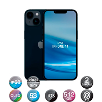 iPhone 14 6,1'' 5G 6gb 512gb Dual Cam 12mp