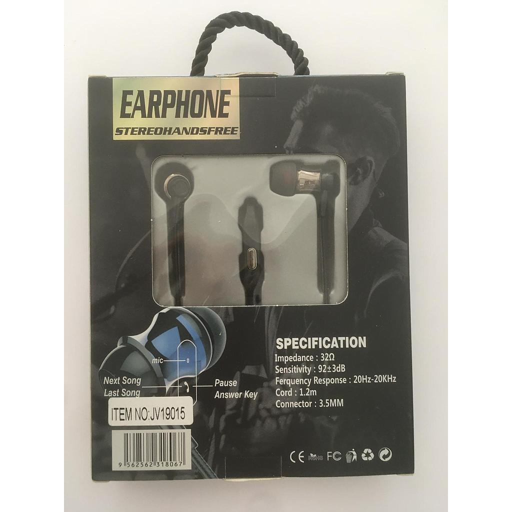 Auriculares Earphone 