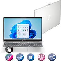 Notebook Hp 15,6'' Táctil Ultra 5 8gb 512gb Win11