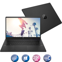 Notebook Hp 17,3'' Core I3 8gb 256gb Win11