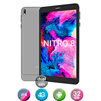 Tablet Maxwest Nitro 8 8'' 4G 3gb 32gb 5mp+2mp