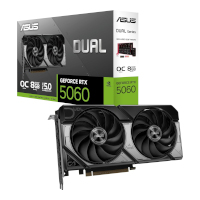 Tarjeta de Video Asus Nvidia Dual GeForce RTX5060 8gb GDDR7