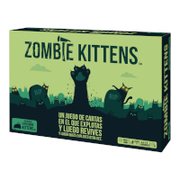 Juego De Mesa Asmodee Exploding Kittens Zombie Kittens +7