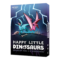 Juego De Mesa Asmodee Happy Little Dinosaurs Expansión +8