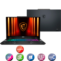 Notebook Gamer Msi 15,6'' Core 7 16gb 512gb Win11 RTX5050