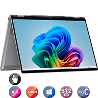 Notebook 2en1 Hp 16'' Táctil Ryzen 5 8gb 512gb Win11