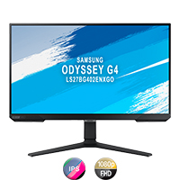 Monitor Gamer Plano Samsung Odyssey G4 27'' FHD 240Hz 1ms GTG