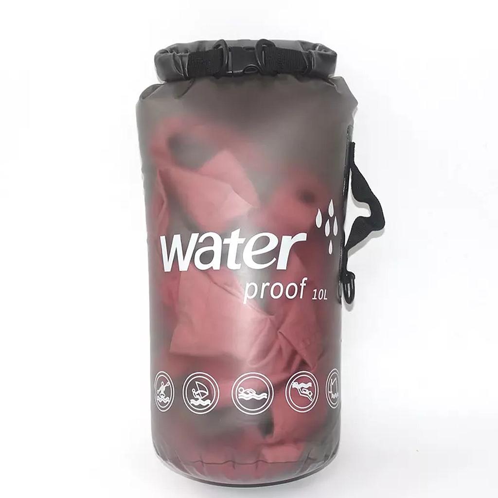 Bolso Impermeable Pvc Marjaqe Compartimento Semitransparente 10L
