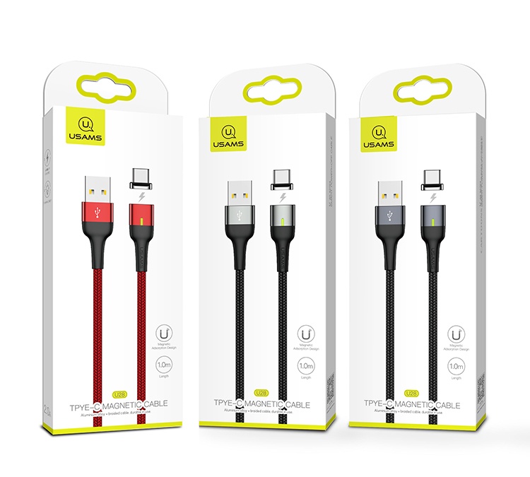 Cable de Datos Magnético Micro USB Gris