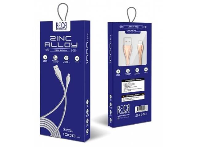 Cable de Datos Roca Lightning - Metalico