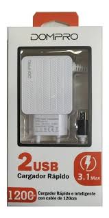 Cargador de Pared Dompro - Micro Usb 