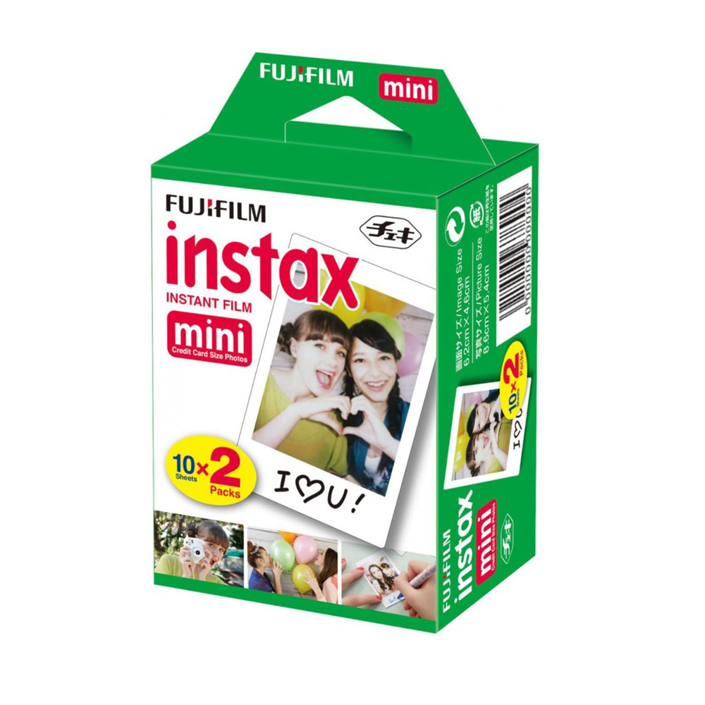 Cartucho Pelicula Fotografica Instantanea Twin Pack 10 x 2