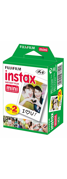 Cartucho Pelicula Fotografica Instantanea Twin Pack 10 x 2