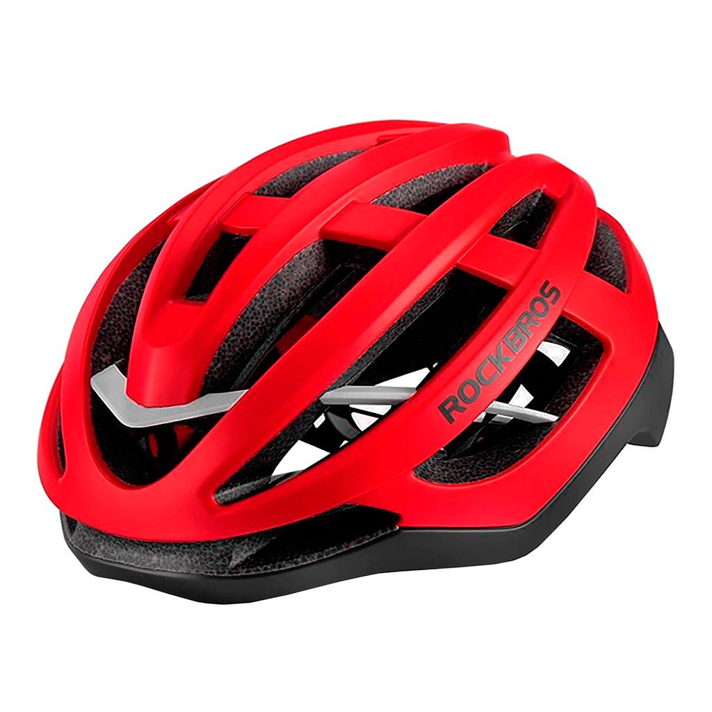 Casco P/bici Rockbros Reflectante Una Sola Pieza 