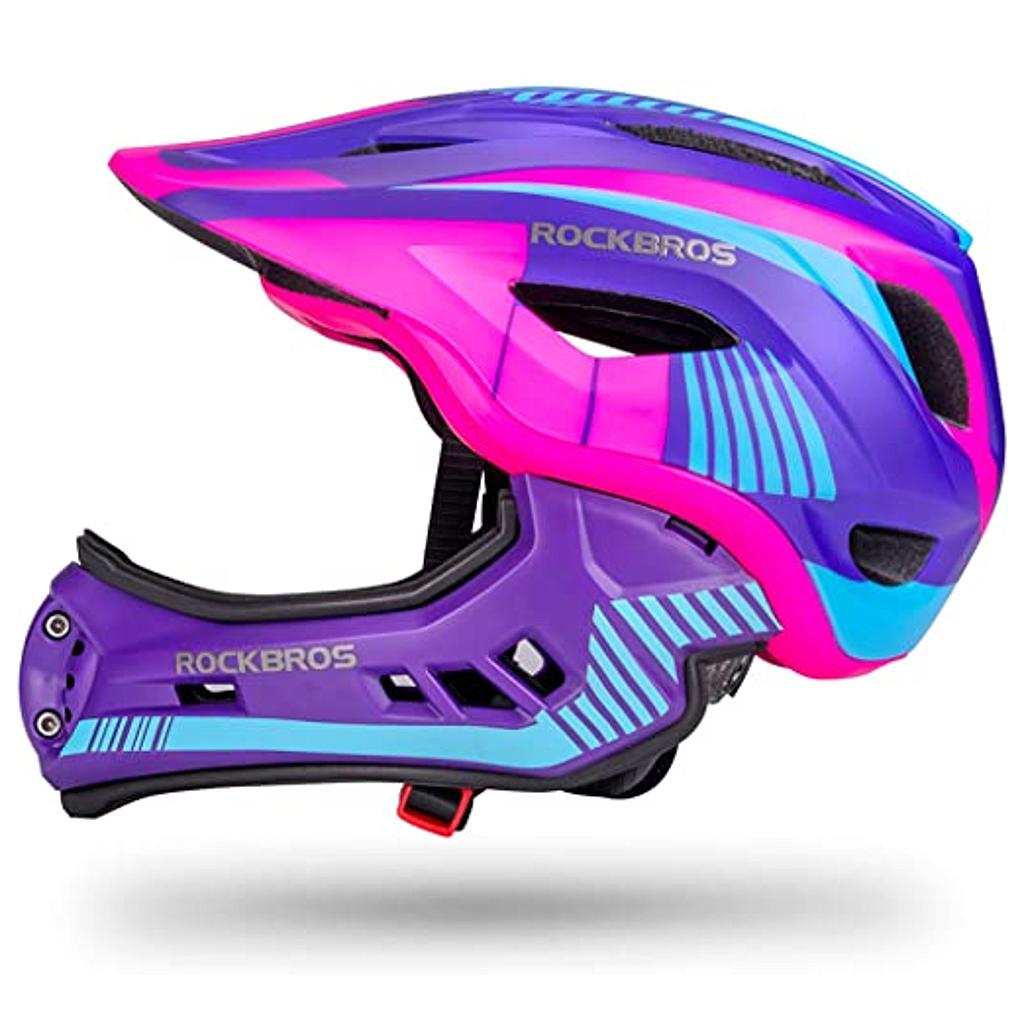 Casco Rockbros Infantil Para Bicicleta Diseño 2 en 1