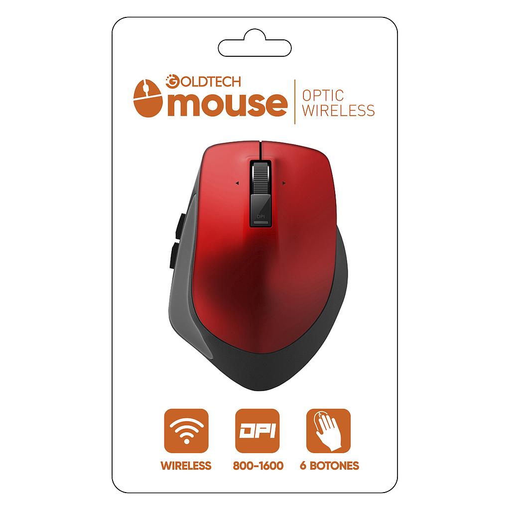Mouse Inalambrico Blister Goldtech
