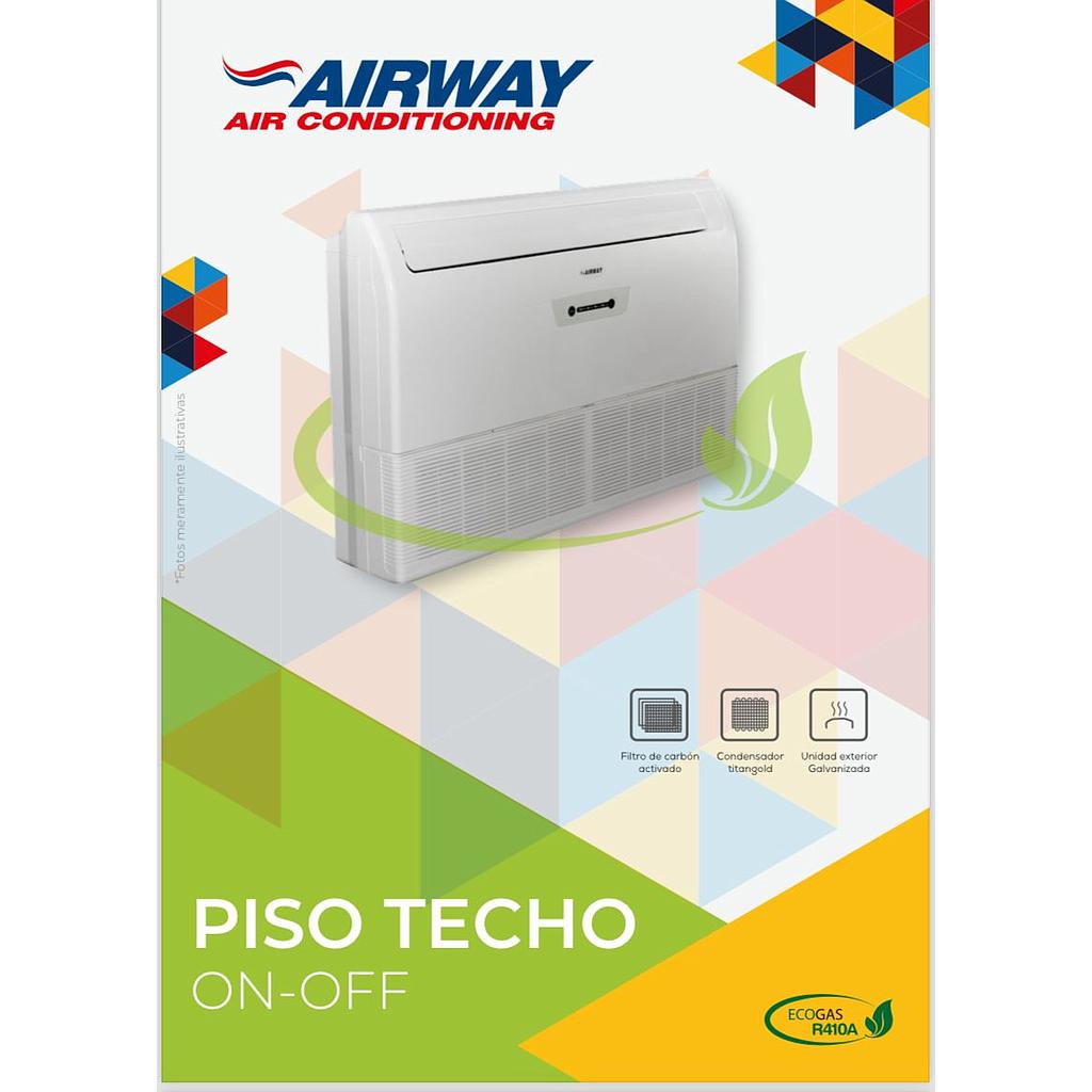 Equipo Split Piso Techo - Modelo M-36F-2 - 36.000 BTU/h
