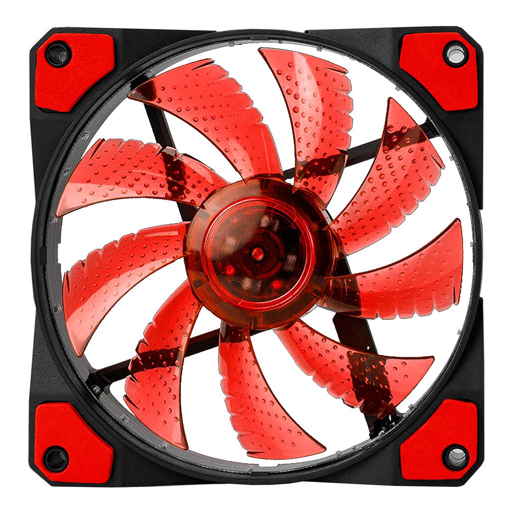 Fan Marvo Scorpion 120mm Leds Rojos