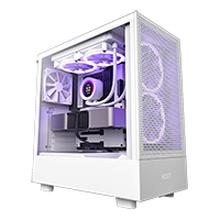 Gabinete Medio Compacto Nzxt H5 Flow Ventana Vidrio Templado