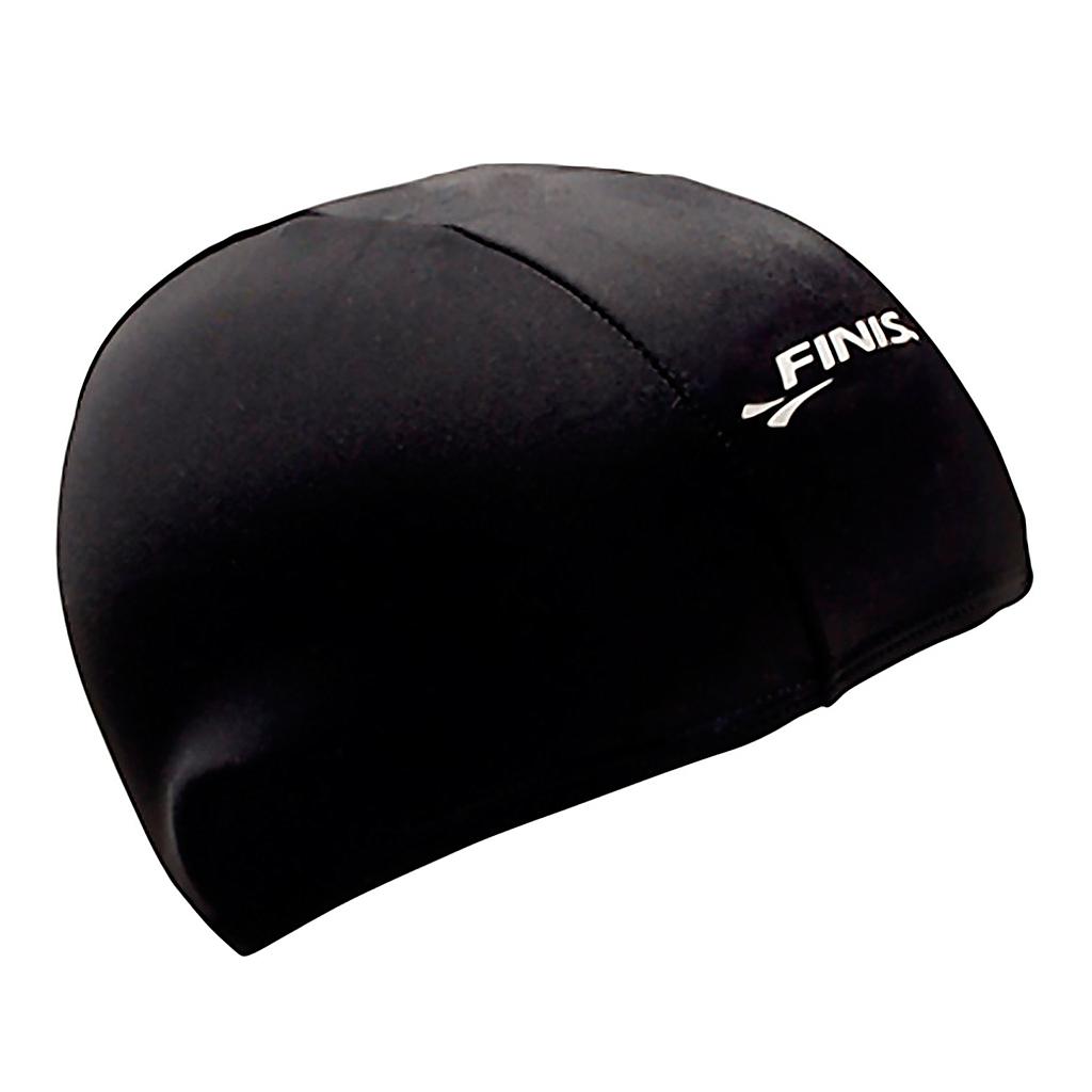 Gorra Natacion Finis Spandex Negra