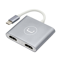 Hub Usb C A Hdmi Unno Hb1103sv 2 Puertos 4k