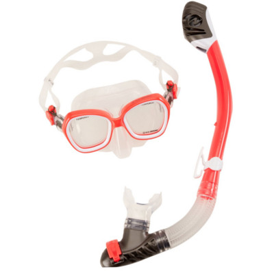 Kit Us Divers Mascara Y Snorkel Audrey P/mujer