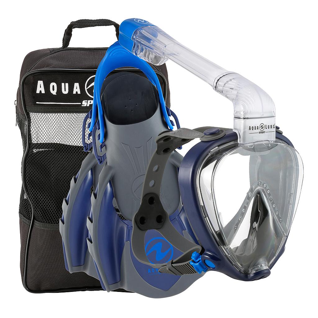 Kit Buceo Aqua Lung Sport Mascara/aletas/snorkel M